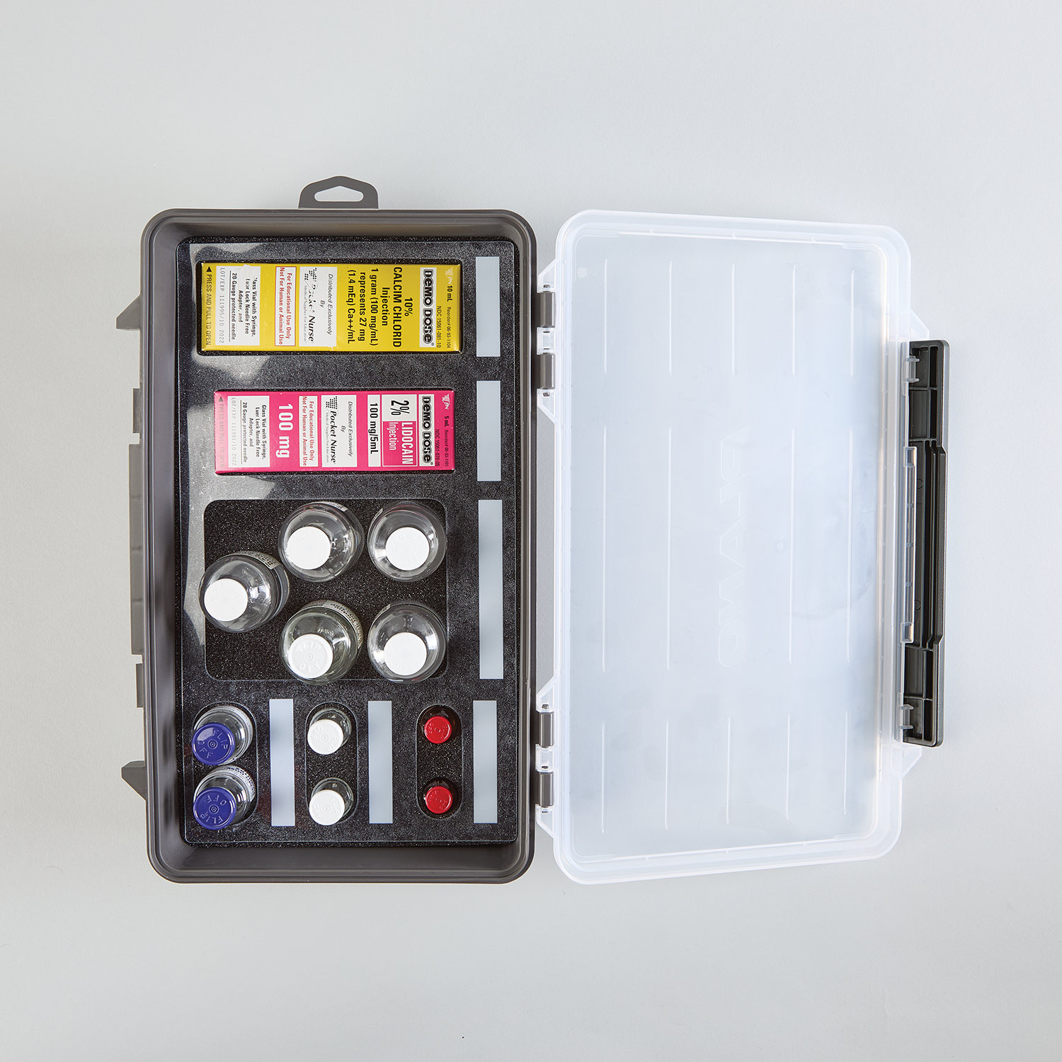 Plastic Utility Box, Single Latch, 14x3x9, No Dividers - 21337