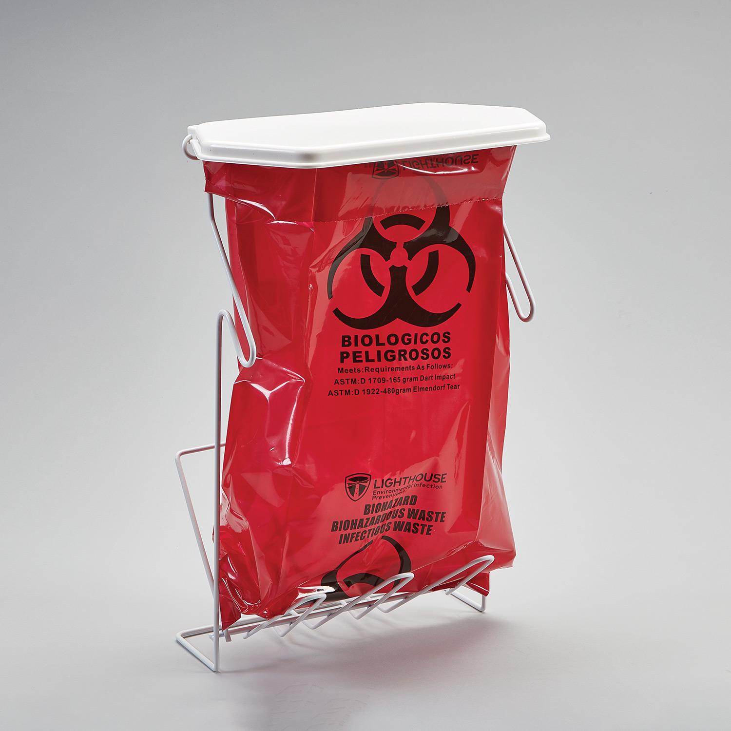 Rack and Bag Waste Disposal System, 5-Gallon - 9933-01 - Health