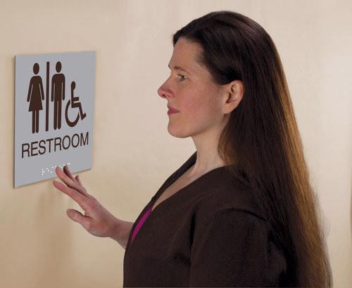 Braille signage