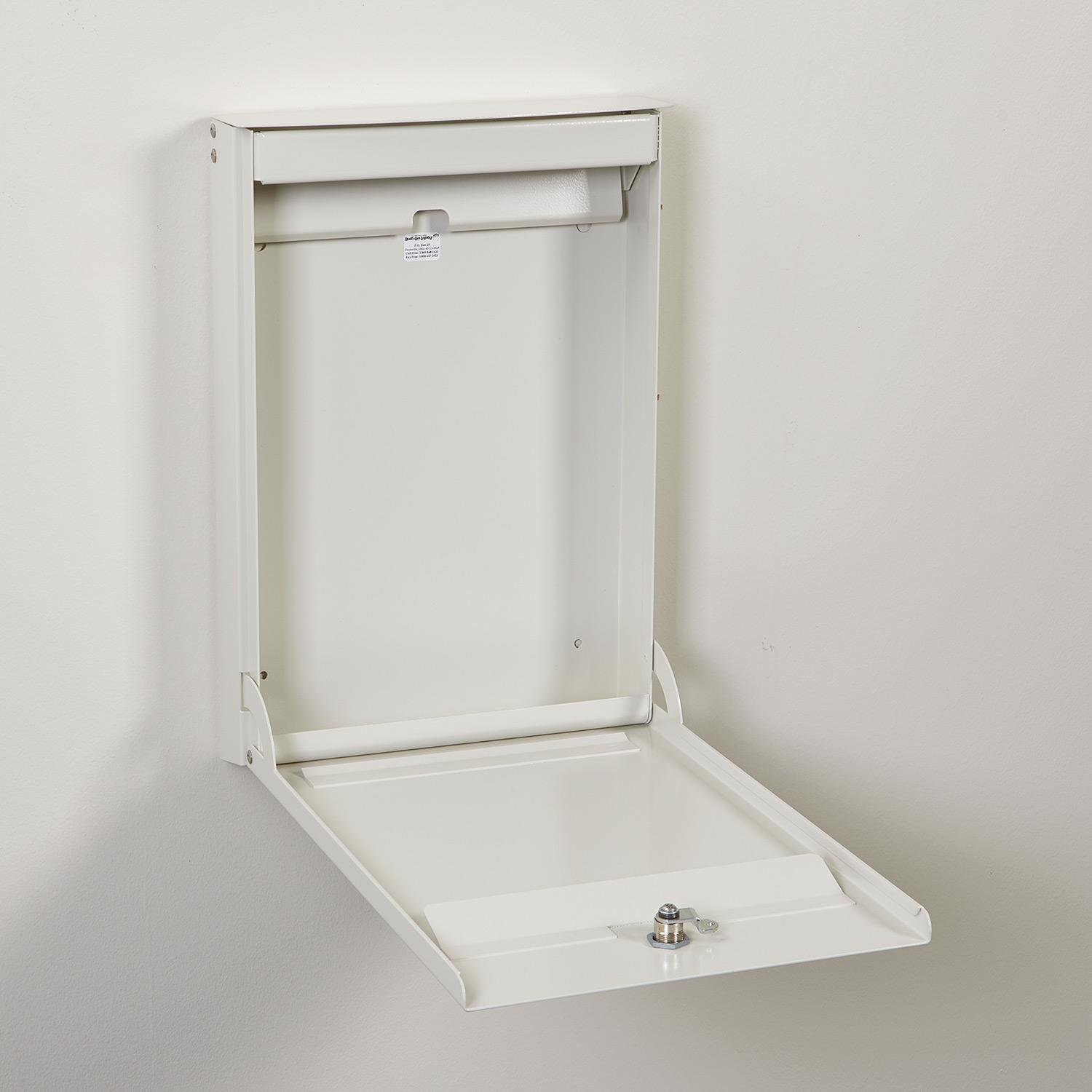 Drop Box, 11½ x 17¼ x 3½, Key Lock - 17683 - Health Care Logistics