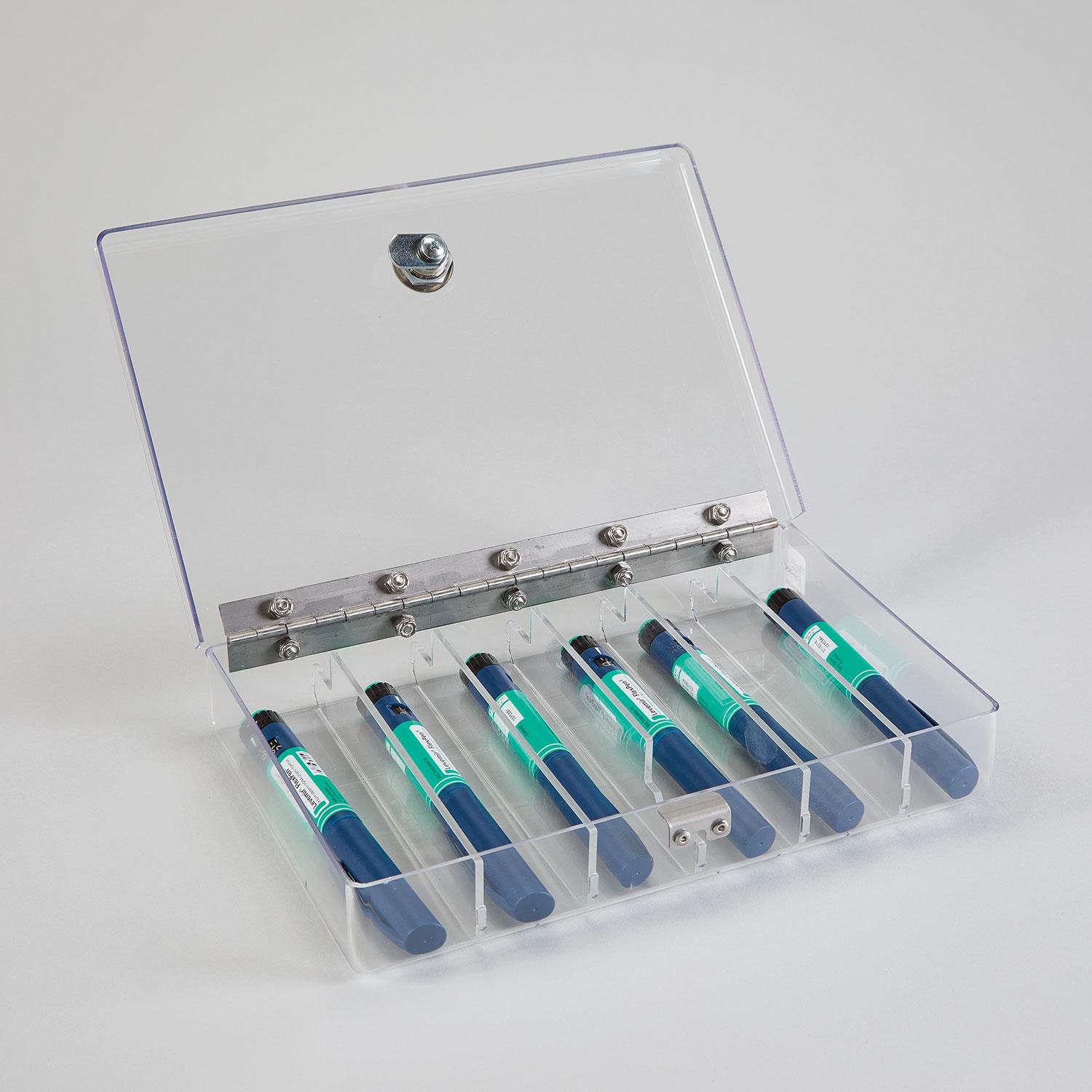 HCL® Locking Box w/ Removable Dividers - 21325 - Health Care