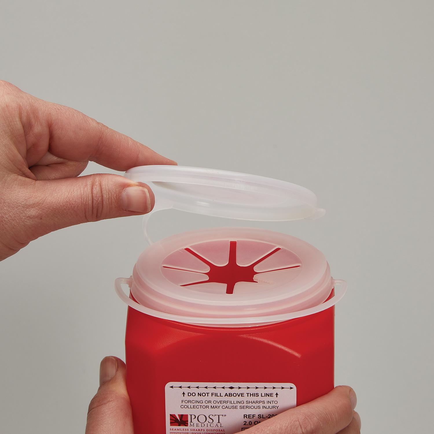 Leaktight Sharps Container, 2 Qt. - 8219 - Health Care