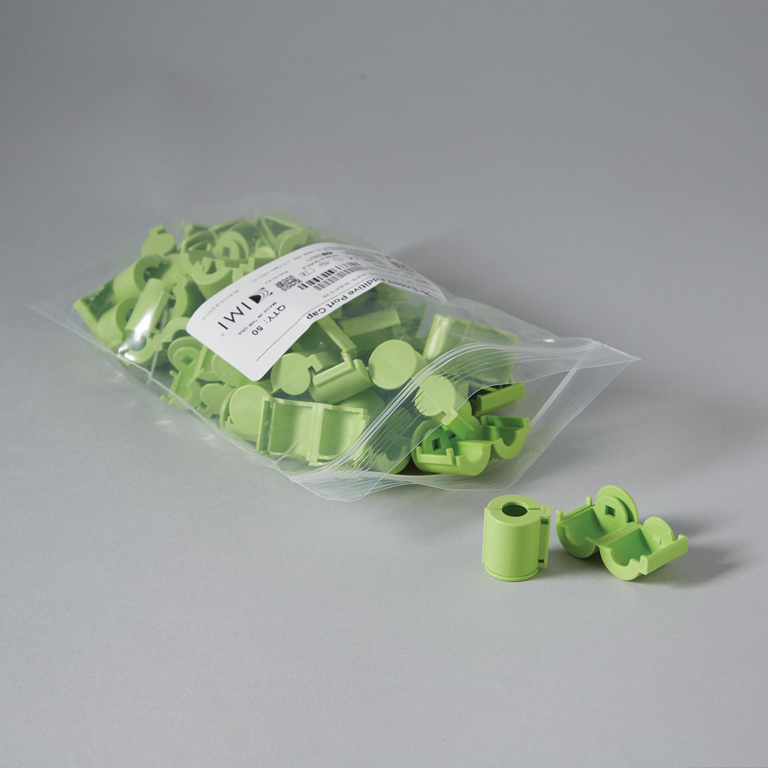 PrepLock™ Tamper-Evident Add- Port Caps for B. Braun IV Bags