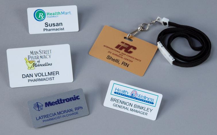 Name badges