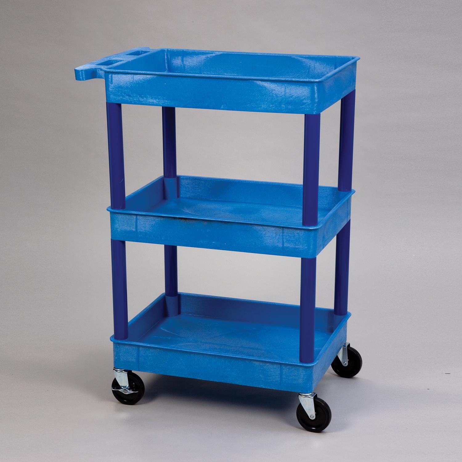 Utility Cart with Three Tub Shelves - 17824 - Health Care Logistics®