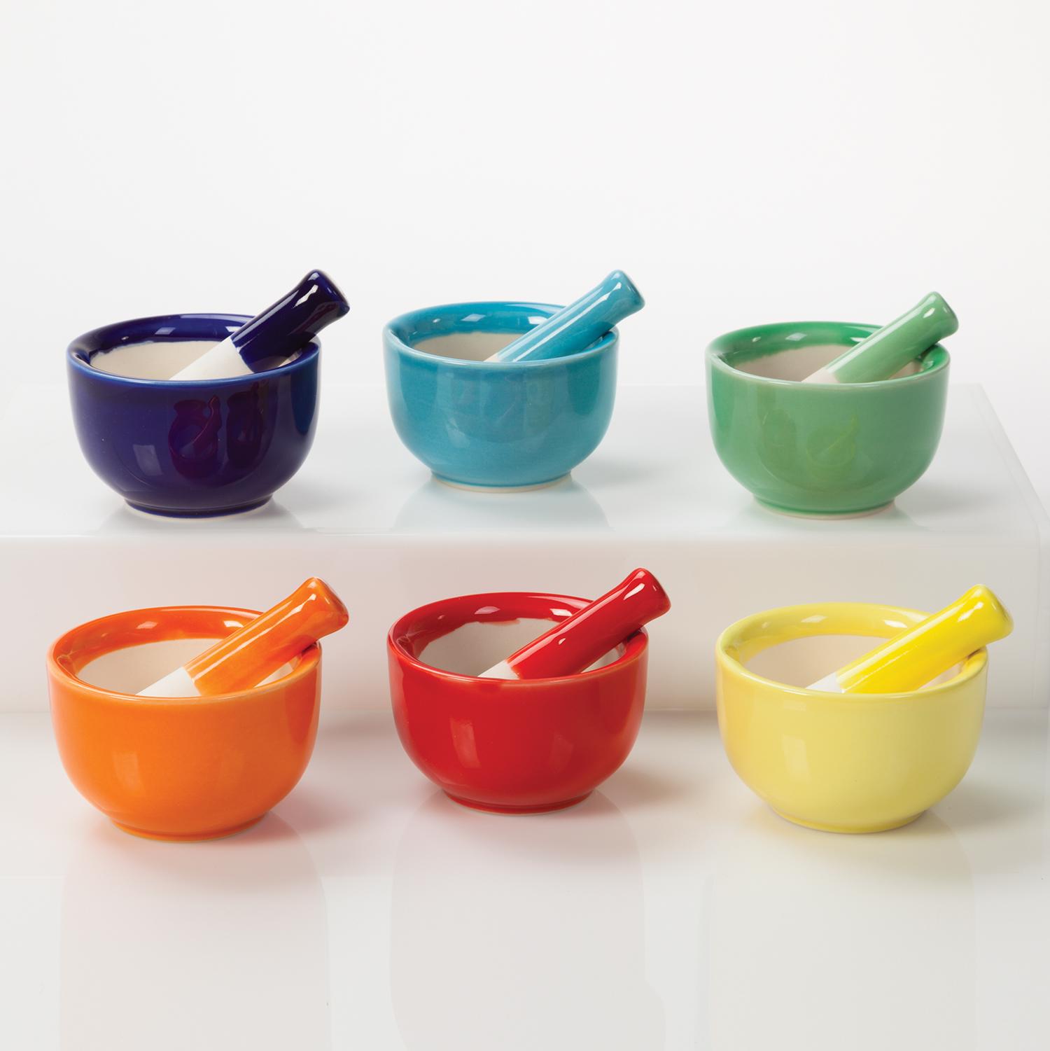 Colorful Bold Blue Mortar & Pestle - Q156B - Health Care Logistics®