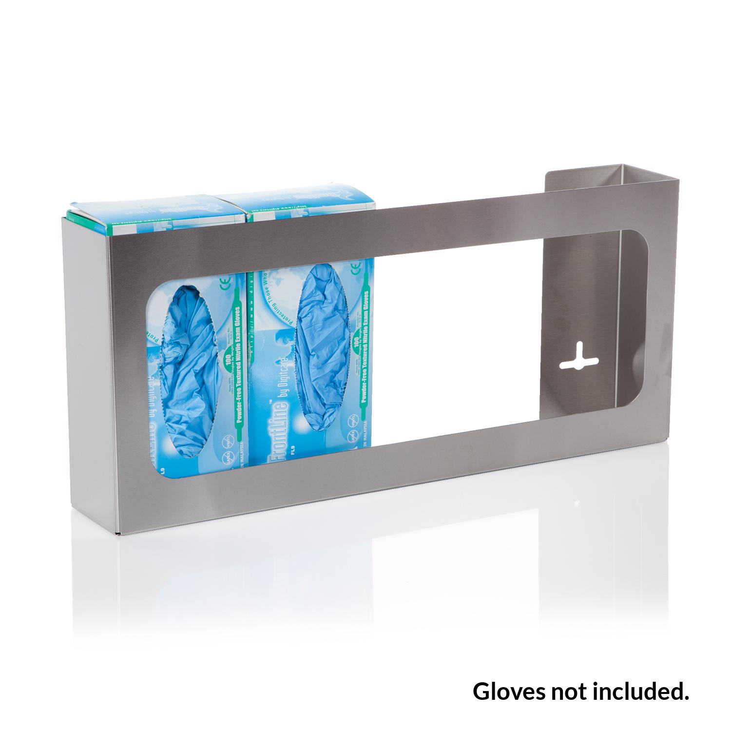 【TRY WITH US 本国ショーケース】TWS コンプ3点セット HCL® Glove Box Holder, Stainless Steel, Triple - 7474-01 - Health