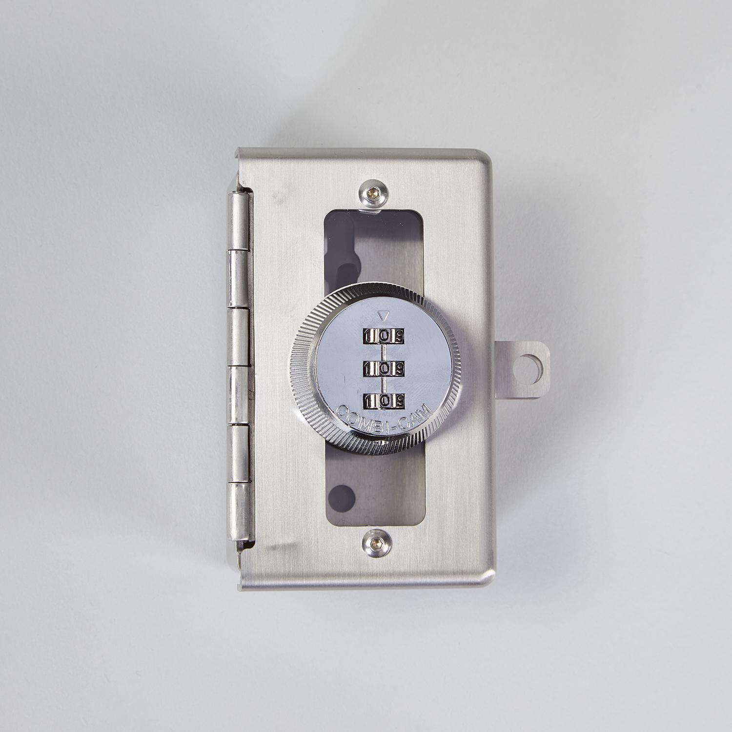 HCL® Stainless Steel Locking Key Storage Box with Security Seal