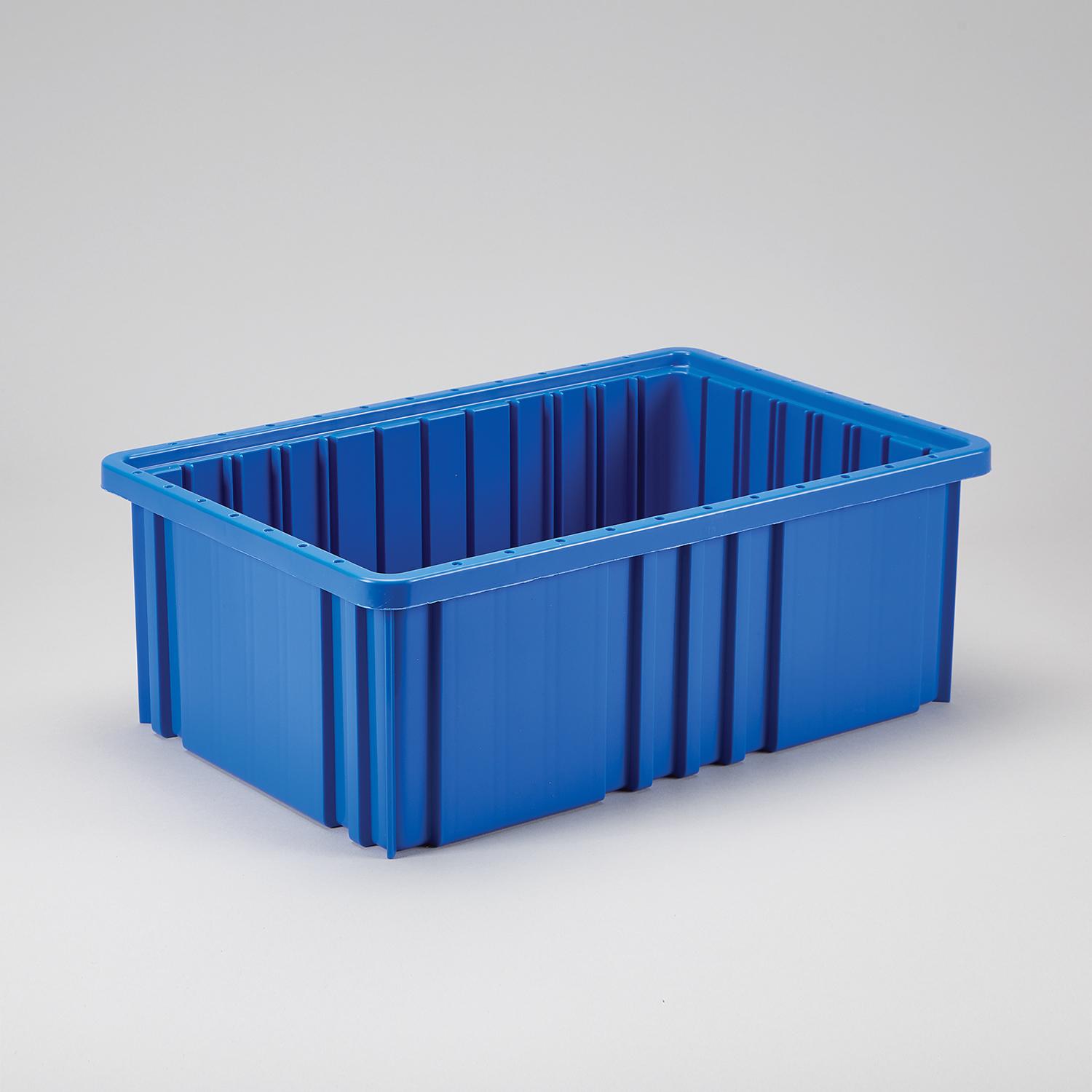 Divider Box, 16½ x 10⅞ x 5, Blue - 20707B - Health Care Logistics