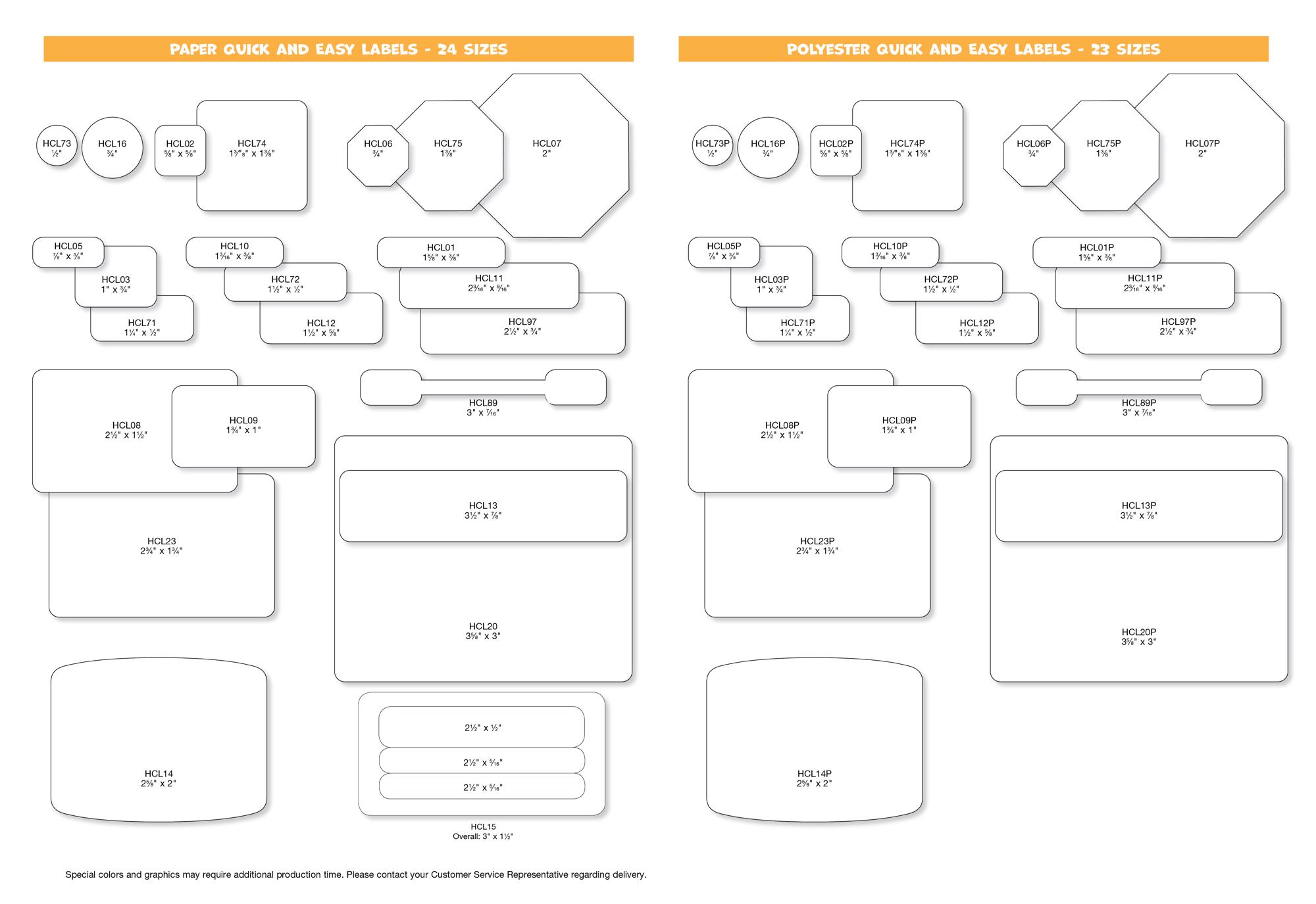 2026 Quick and Easy Labels Web Landing Page
