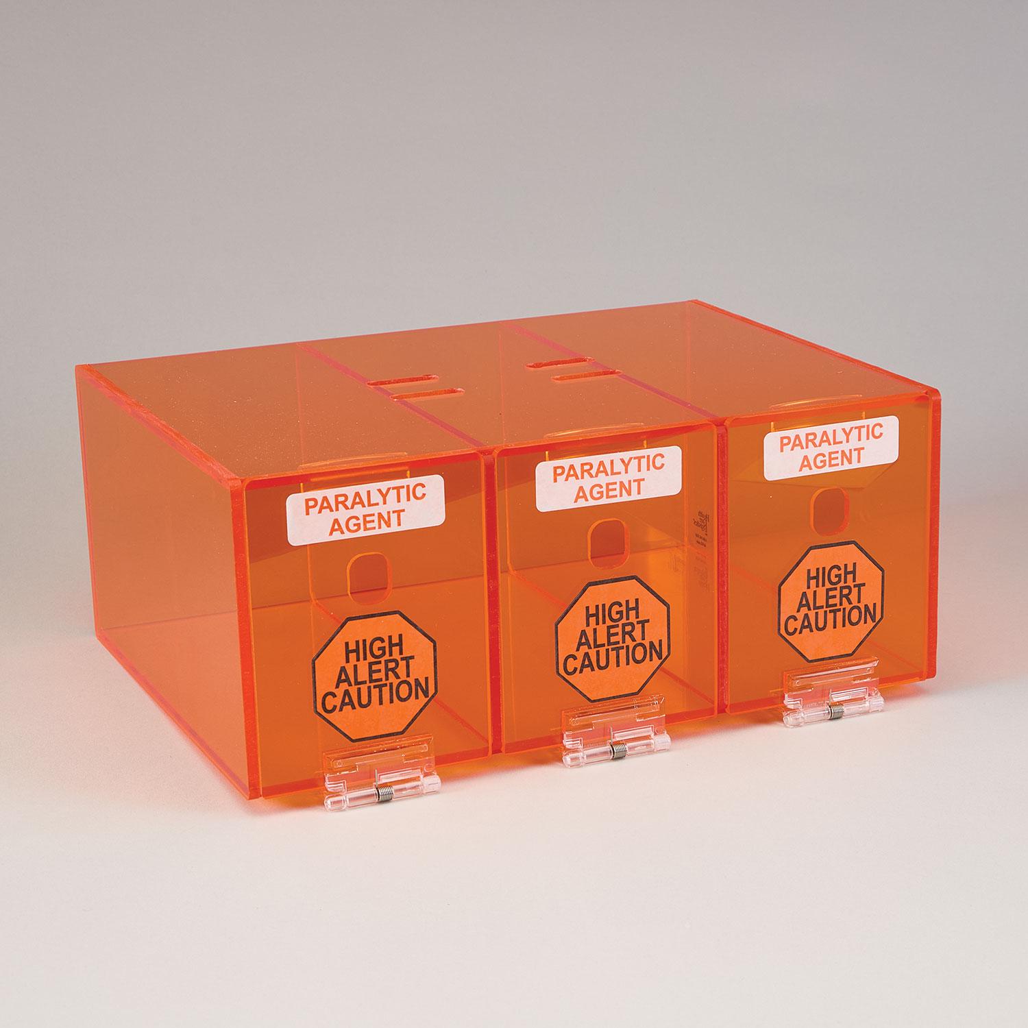 HCL® Paralytic Refrigerator Box w/ 3 Compartments - 21330 - Health
