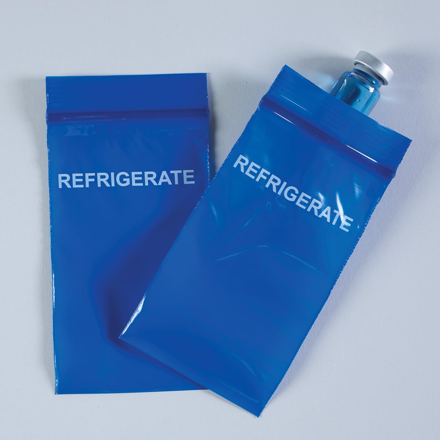 Refrigerate Zippit® Bags, 3 x 5 - 18239 - Health Care Logistics
