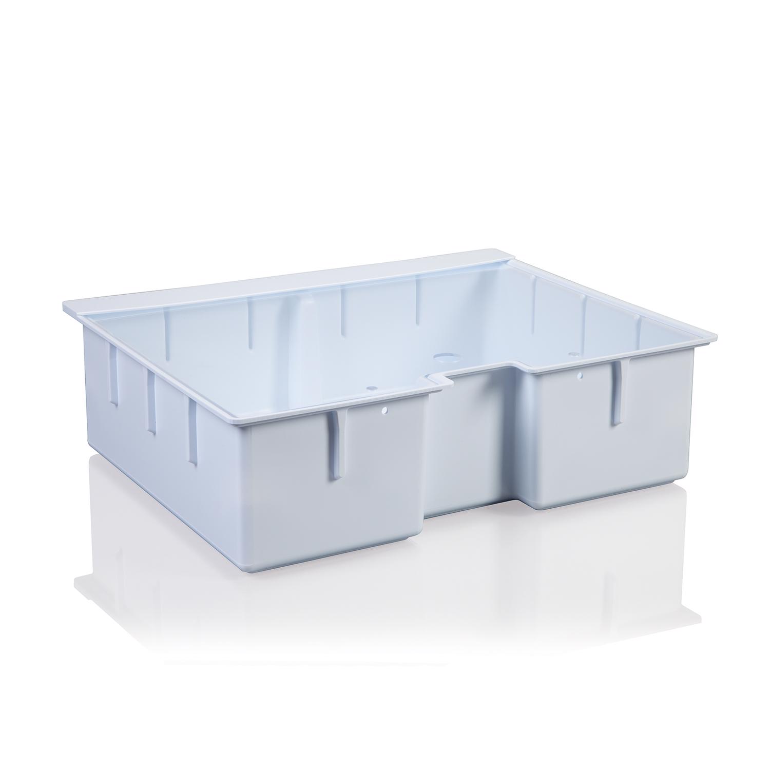 Deep Crash Cart Box with Clear Slide-In Lid for Metro® Lifeline