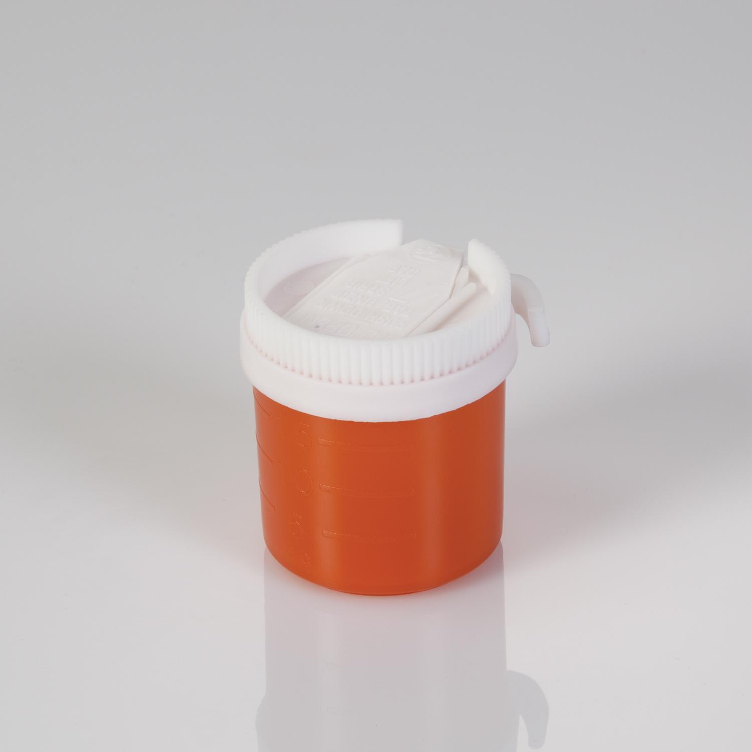 HCL® Tamper Tuf Vials with Caps, 15mL, Assembled - 7741 - Health