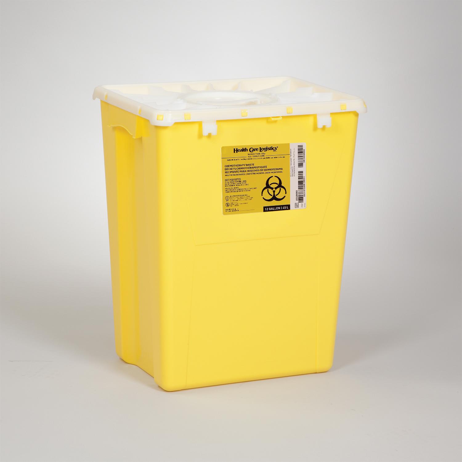 HCL® Chemo Waste Container, 5.4 Quart - 20278 - Health Care