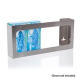 HCL® Glove Box Holder, Stainless Steel, Triple - 7474-01 - Health