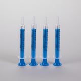Oral Dispenser, 3 Ml, Clear, Blue Plunger - 16031B - Health Care Logistics®