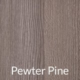 Pewter Pine Cabinet