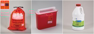 Haz waste management