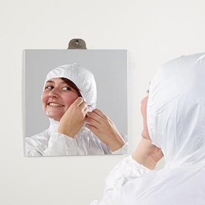 H C L cleanroom mirror