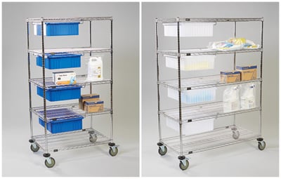 Bin cart combo
