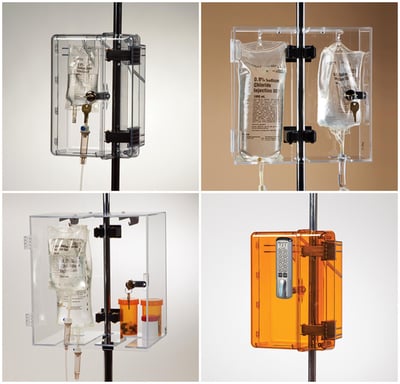 Iv lock box combo