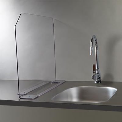 Sink splash guard