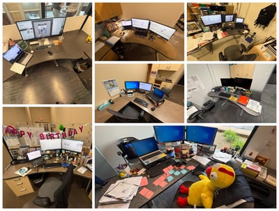 Desk personalities combo