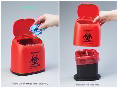 Bench bin combo