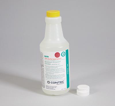 Fliptop sterile alcohol