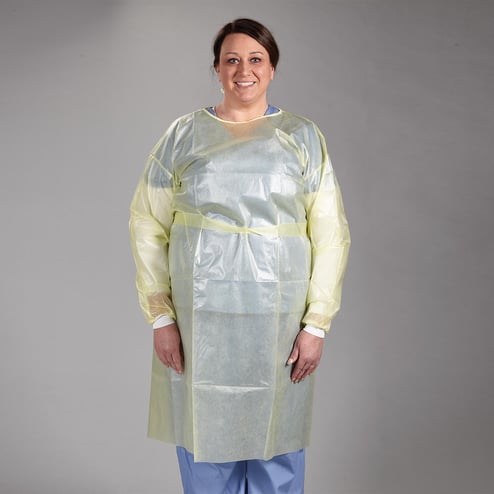 Isolation Gowns, Level 2, Yellow - 20578 - Health Care Logistics