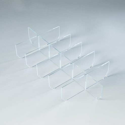 HCL® Clear Divider Set for One-Third Size Colored Crash Cart Boxes