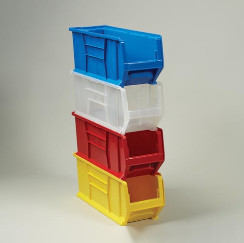 ディズニー100 2BOX分 Deep Super Tough Bin, Blue, 8x9x24 - 20682B - Health Care