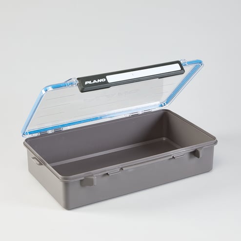 Waterproof Plastic Utility Box, Single Latch, 14x3x9, No Dividers