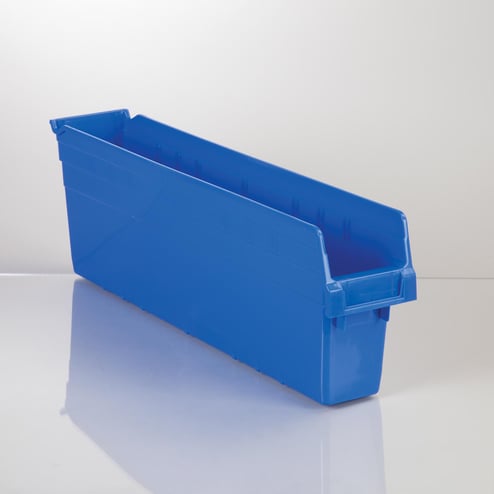 Store-Max 8 Inch High Bin, Blue - 18932B - Health Care Logistics