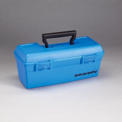 HCL® Med/Surg Box, 13 Inch, Blue - 1112B - Health Care Logistics®