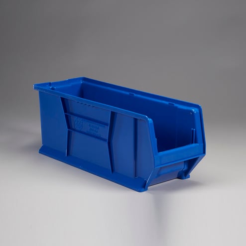 Deep Super Tough Bin, Blue, 8x9x24 - 20682B - Health Care