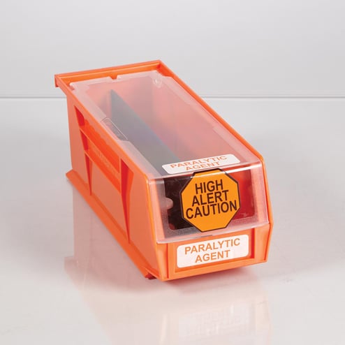High Alert Insulin and Paralytic Agent Bins | Health Care Logistics