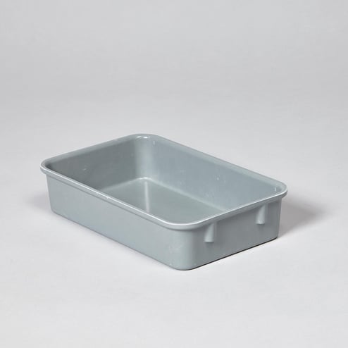 Nest and Stack Tote, Gray - 5593GR - Health Care Logistics