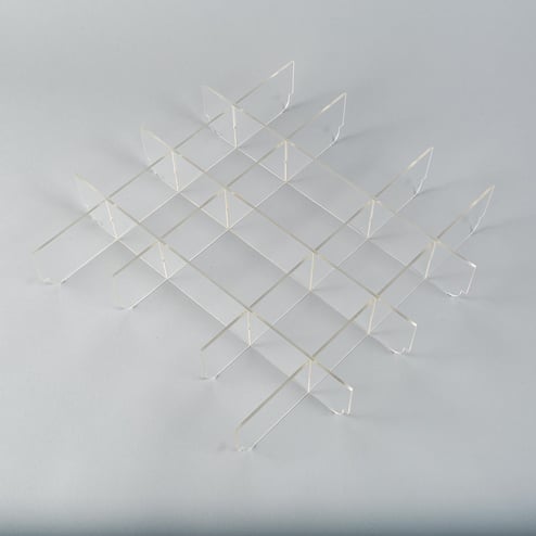 HCL® Clear Acrylic Divider Set for Crash Cart Box for Metro