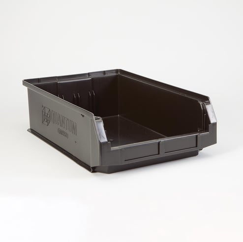 X-Large Super Tough Bin, Black - 1404K - Health Care Logistics®