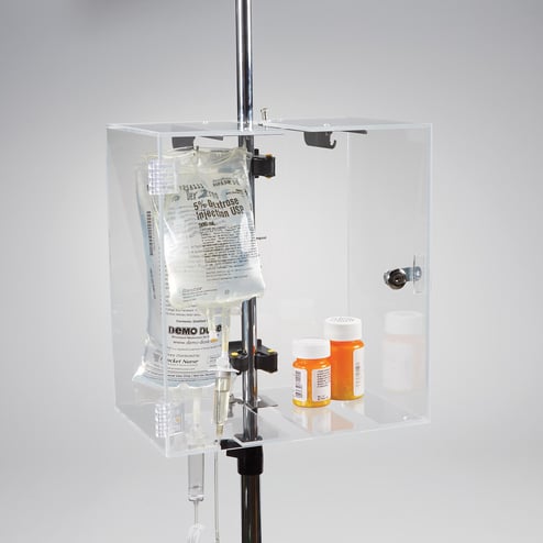 Tamper-Resistant Add-Port Caps for Baxter® Viaflex® Bags