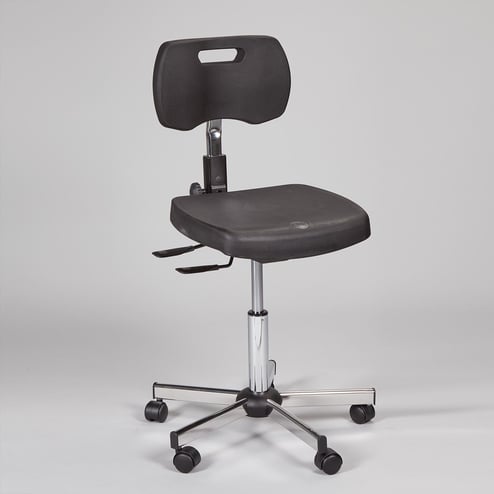 Kango® High Polyurethane Seat Chair w / Tilt and Footrest Kango® High Polyurethane Seat Chair w / Tilt and Footrest