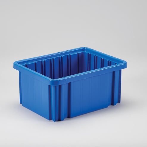 Divider Box, 10⅞ x 5 x 8¼, Blue - 20700B - Health Care Logistics