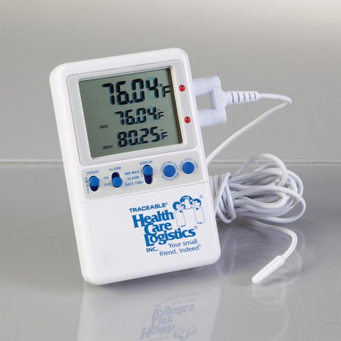 HCL® Hi-Accuracy Refrigerator Thermometer w/ 1 probe bottle