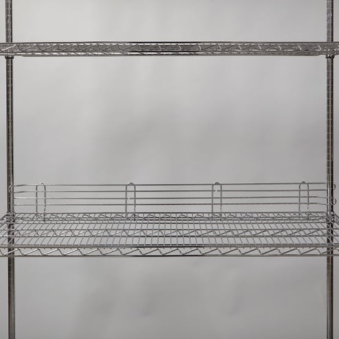 Back Shelf Ledge for Wire Shelving, 48 Back Shelf Ledge for Wire Shelving, 48
