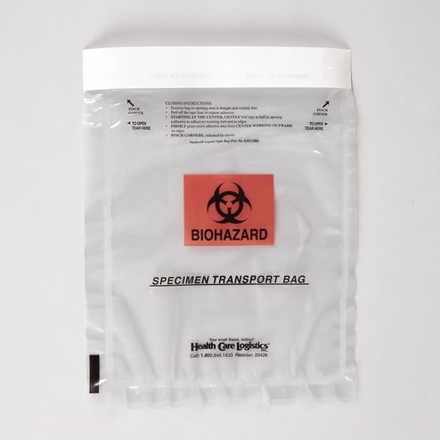 Biohazard Leakproof Bags, 6x9 - 20426 - Health Care Logistics®