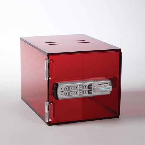 HCL® Tall Refrigerator Box, KEDL, Clear - 20299C - Health