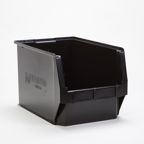 X-Large Super Tough Bin, Black - 1404K - Health Care Logistics®