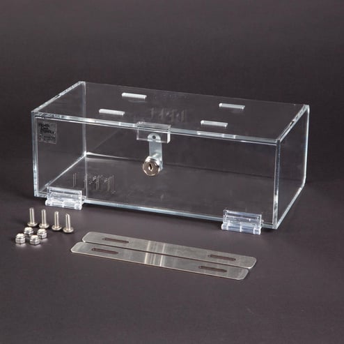 HCL® Shallow Refrigerator Box, Key Lock - 3748-01 - Health Care